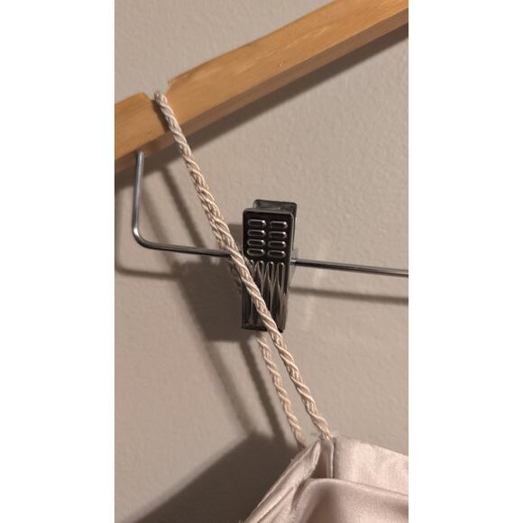 Jessica McClintock Strapless Satin Formal Gown Champagne Blush Size Small - Picture 3 of 4